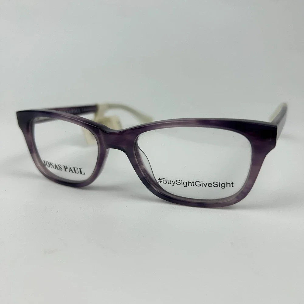 Jonas Paul MM0173OSPL Girls Kids Eyeglasses Frame Plum Full Rim 45-15-125 mm